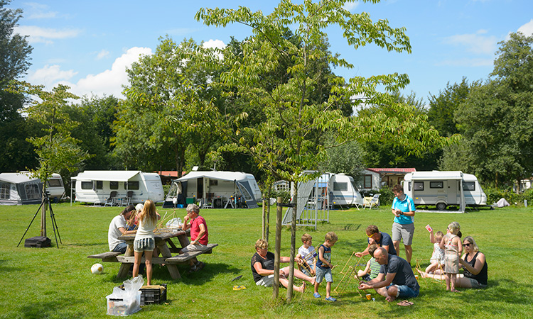 Animatieteam in de zomer